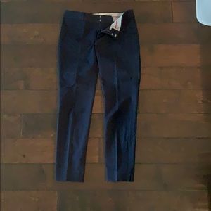 navy banana republic pants